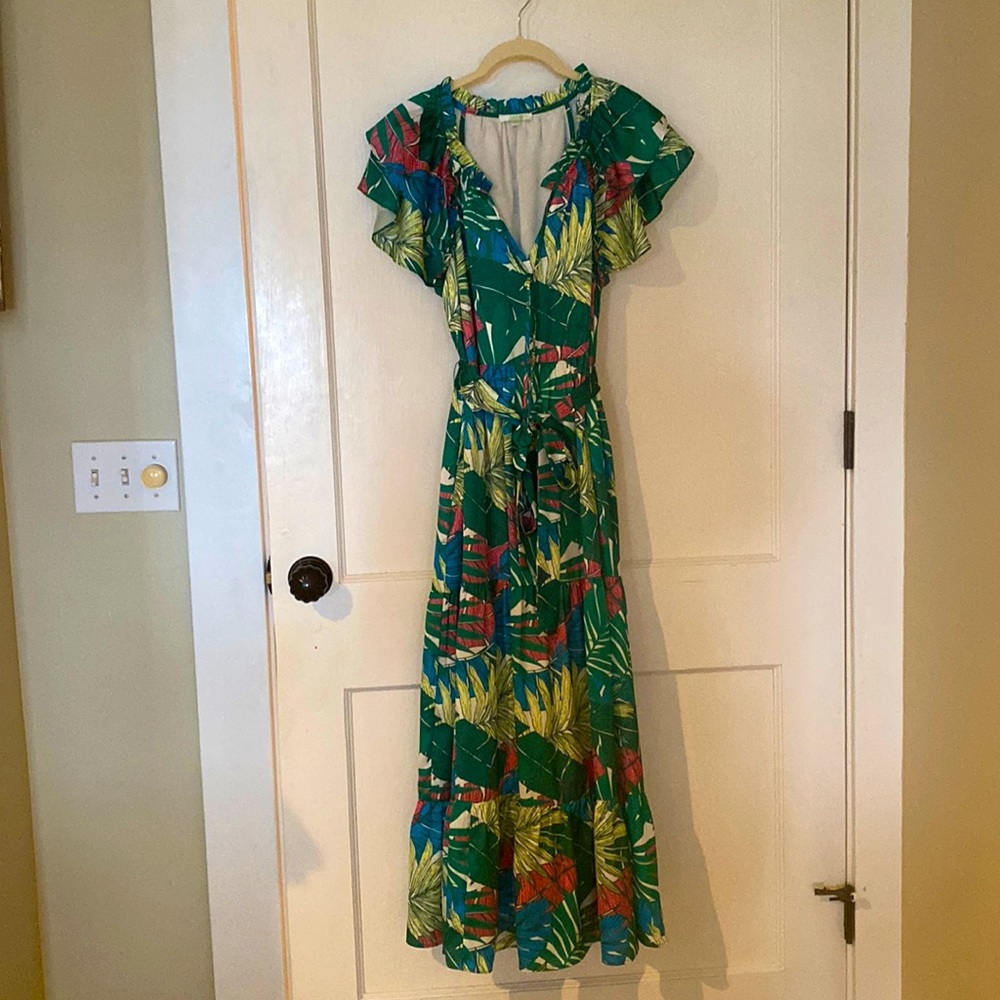 Tropical Jade Melody Tam Boutique dress.